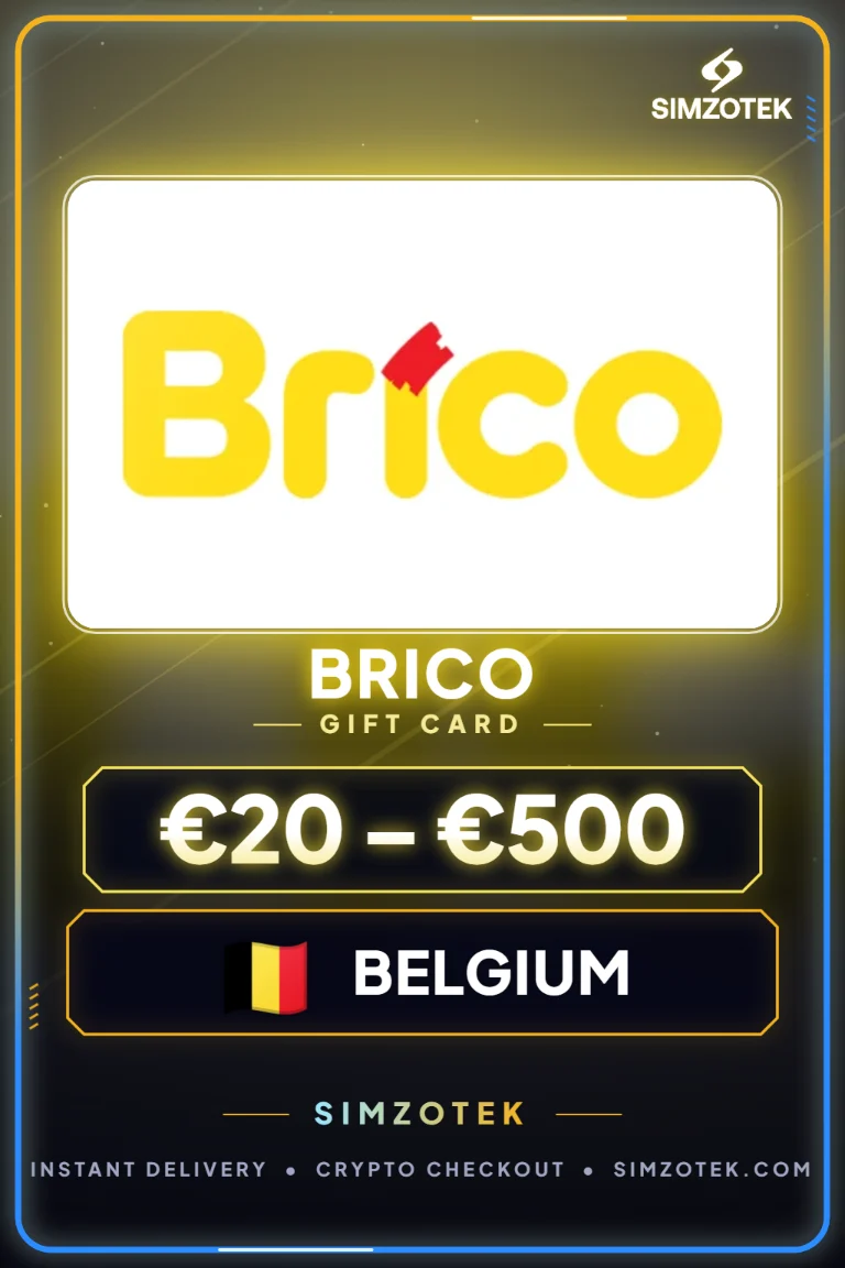 บัตรของขวัญ Brico (เบลเยียม)