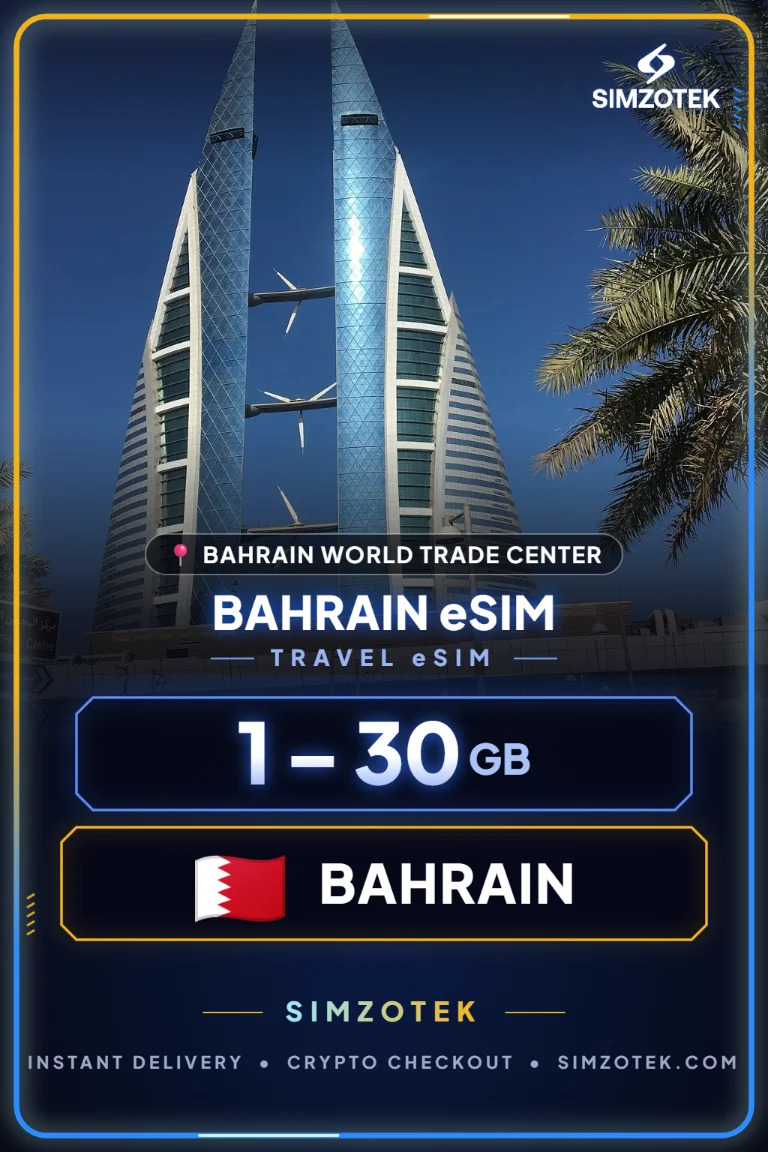 Bahreyn eSIM – İnternet Paketleri