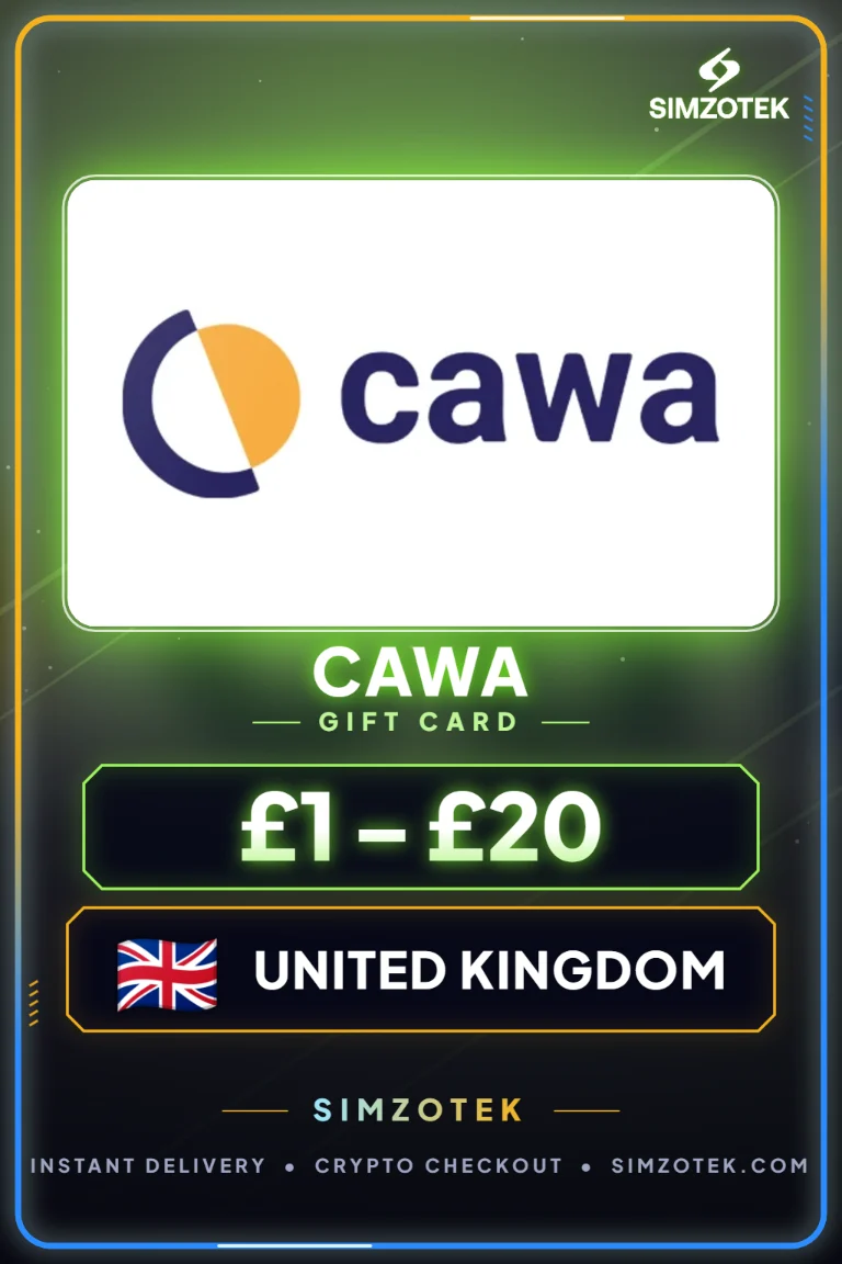 Cawa Gift Card (United Kingdom)