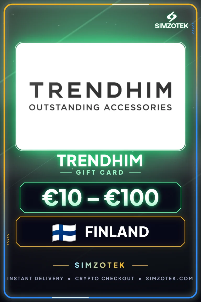 Card cadou Trendhim (Finlanda)