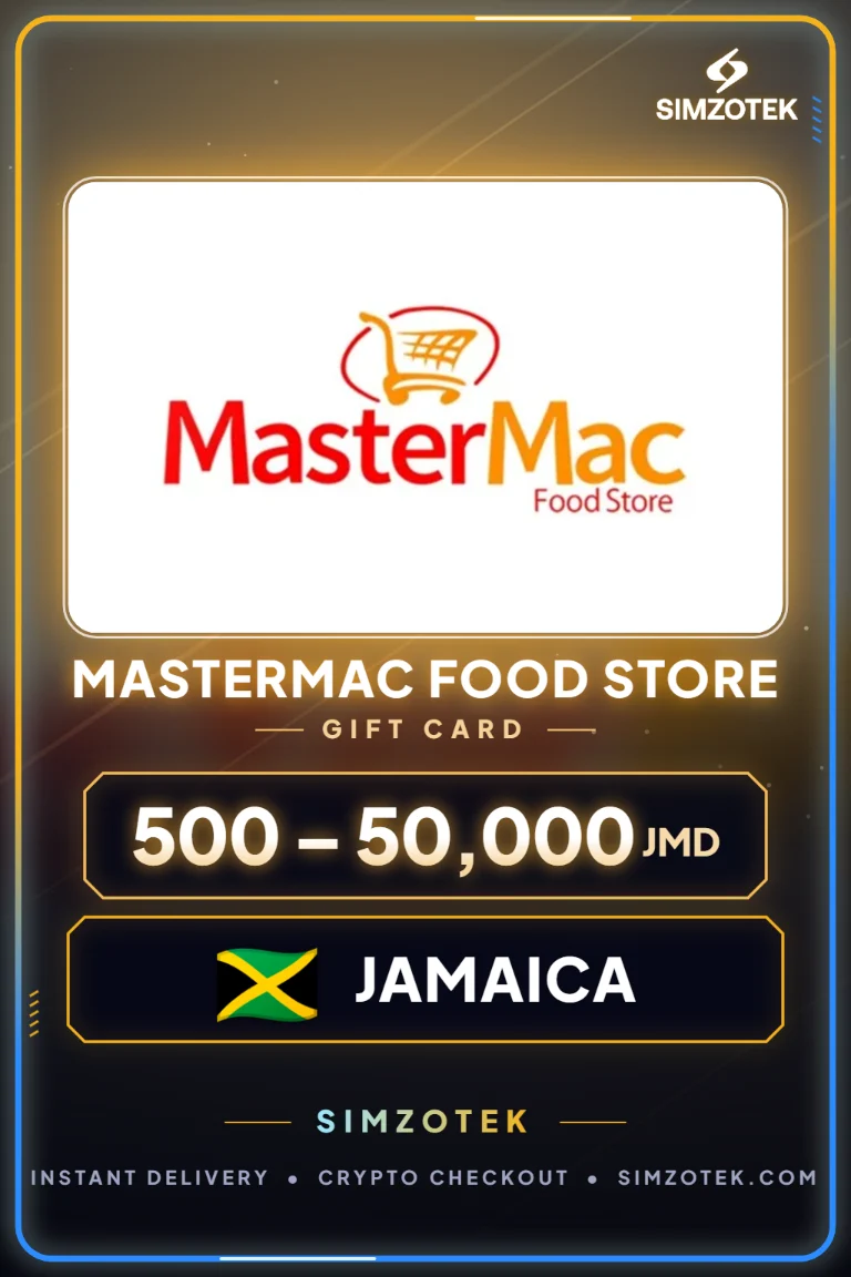 MasterMac Food Store Gift Card (Jamaica)