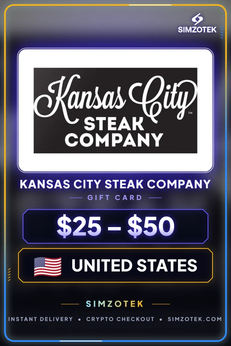 بطاقة هدايا Kansas City Steak Company (الولايات المتحدة)