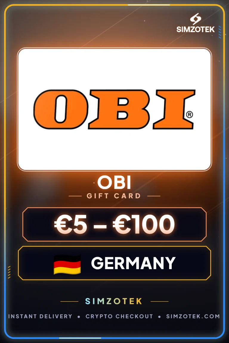 OBI dovanų kortelė (Vokietija)