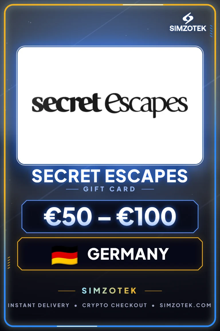 Dárková karta Secret Escapes (Německo)