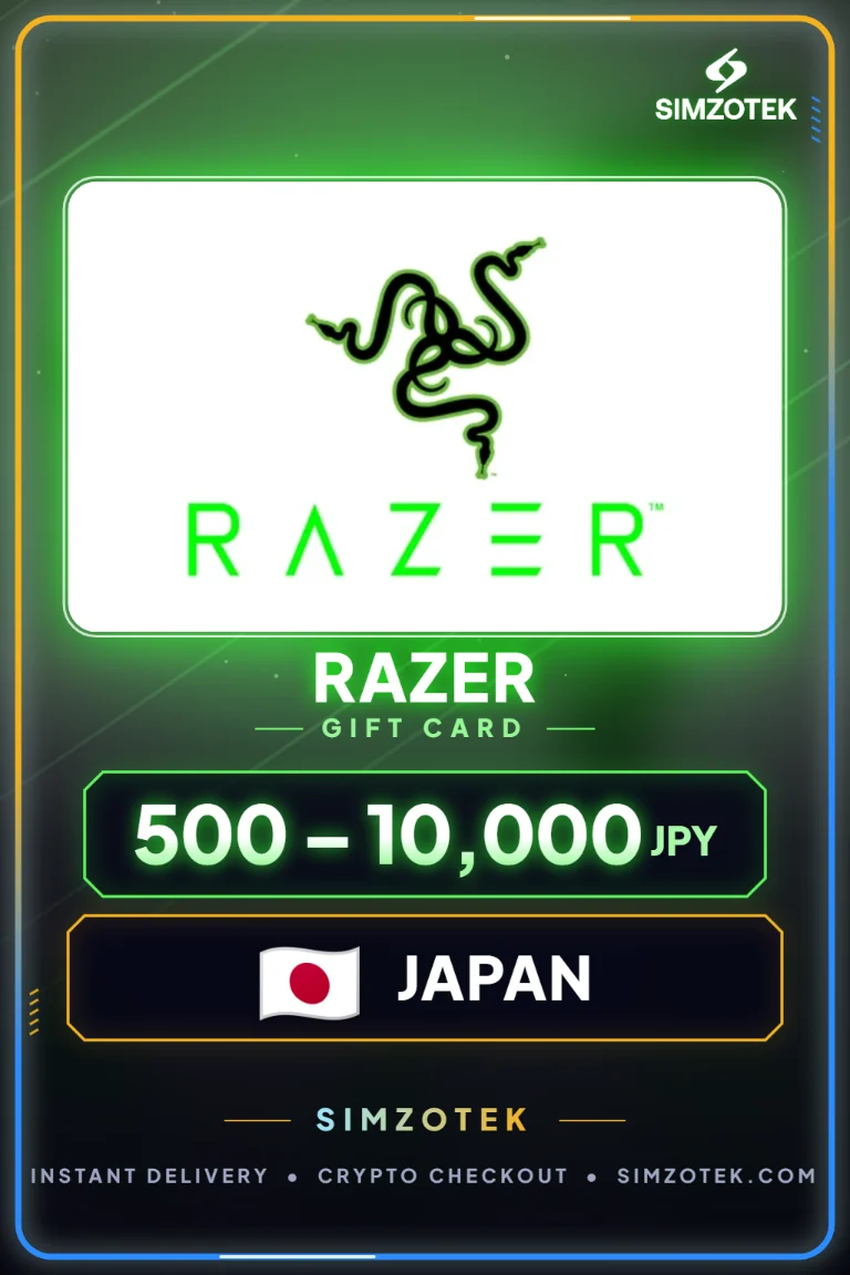 Carta regalo Razer (Giappone)