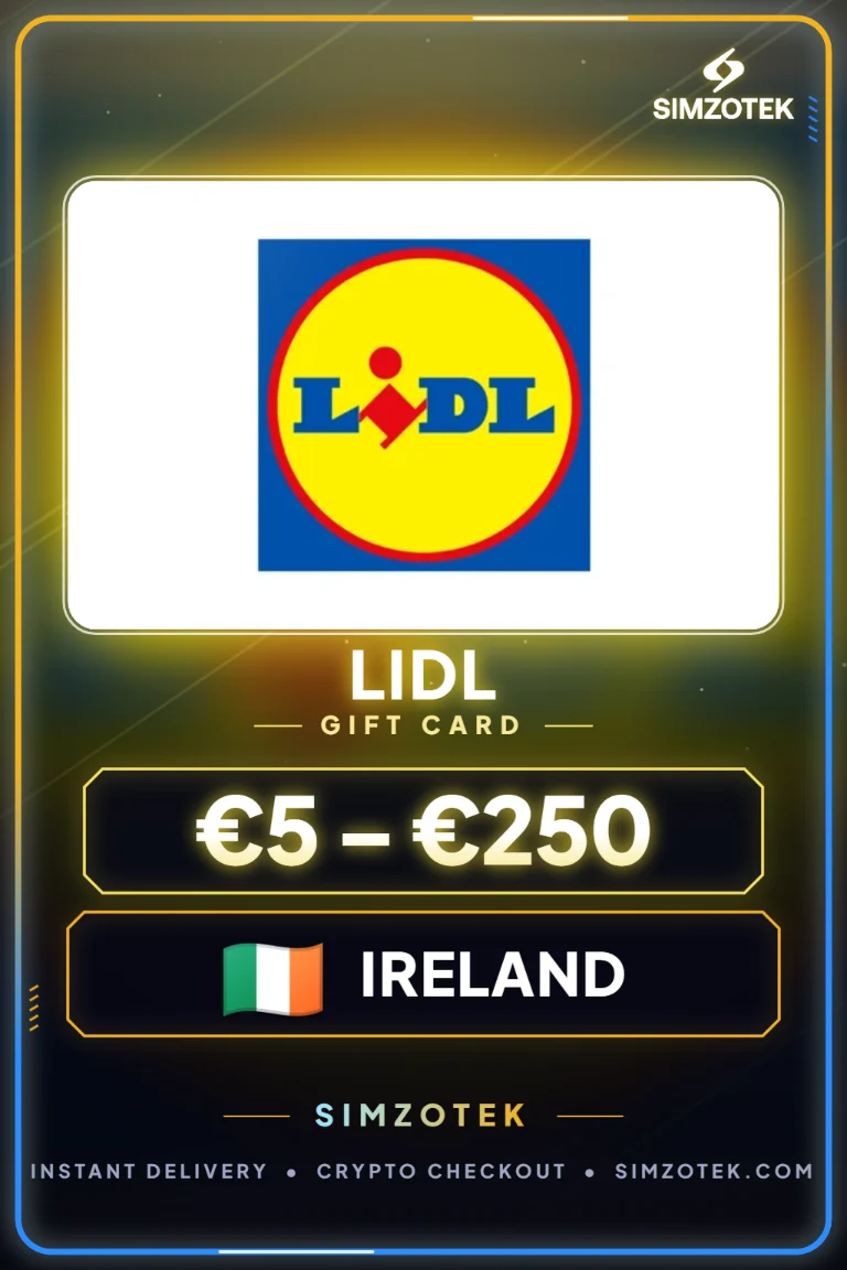 Lidl Geschenkkarte (Irland)