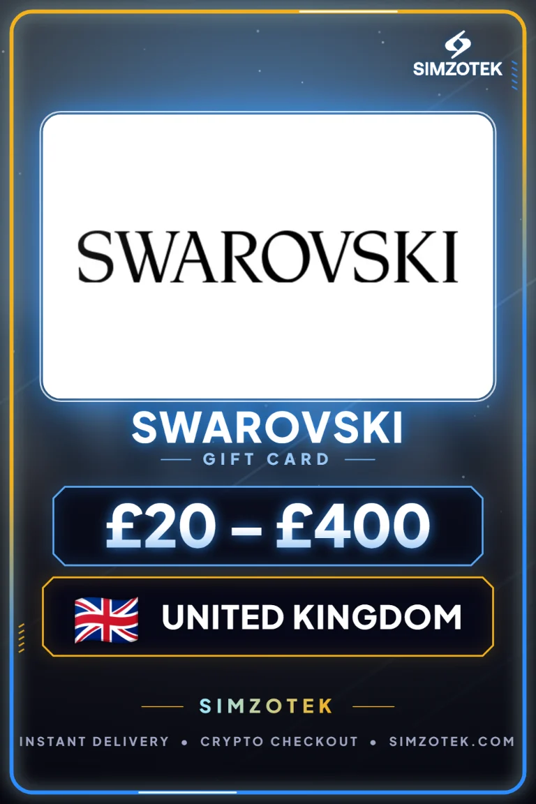 Поклон картица Swarovski (Уједињено Краљевство)