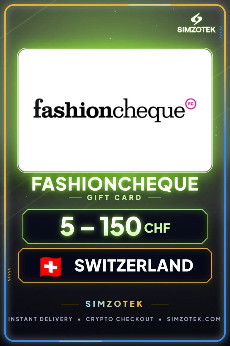 Поклон картица Fashioncheque (Швајцарска)