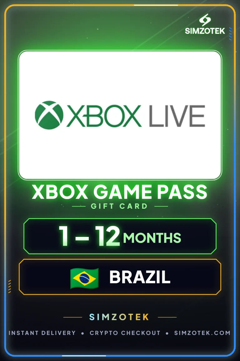 Xbox Game Pass Subscription (Brazil)