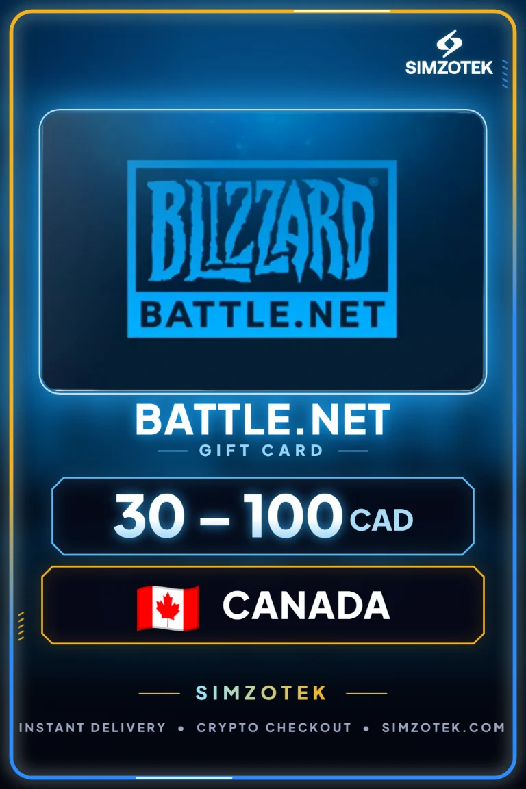 Dárková karta Battle.net (Kanada)