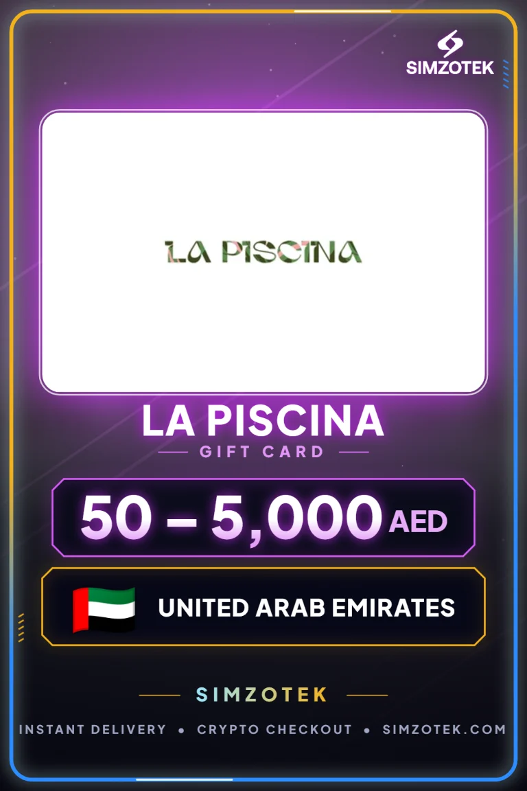 La Piscina Geschenkkarte (Vereinigte Arabische Emirate)