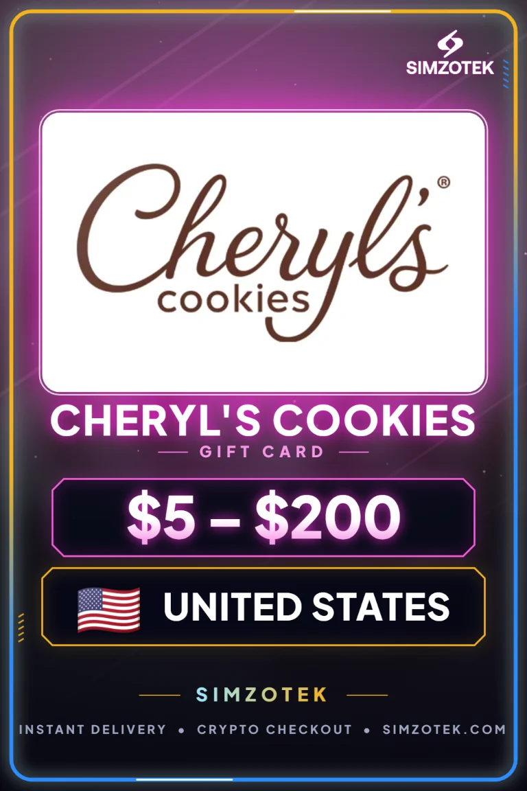 Cheryl's Cookies Geschenkkarte (Vereinigte Staaten)