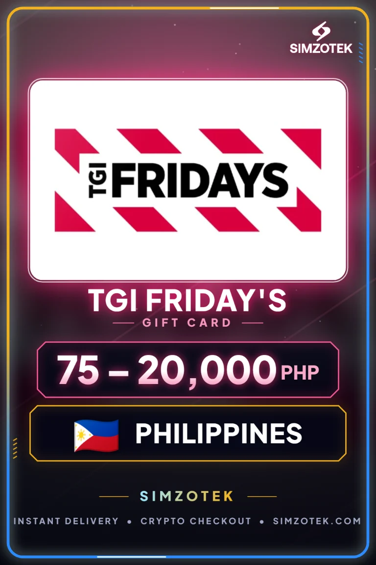TGI Friday's Gift Card (Philippines)