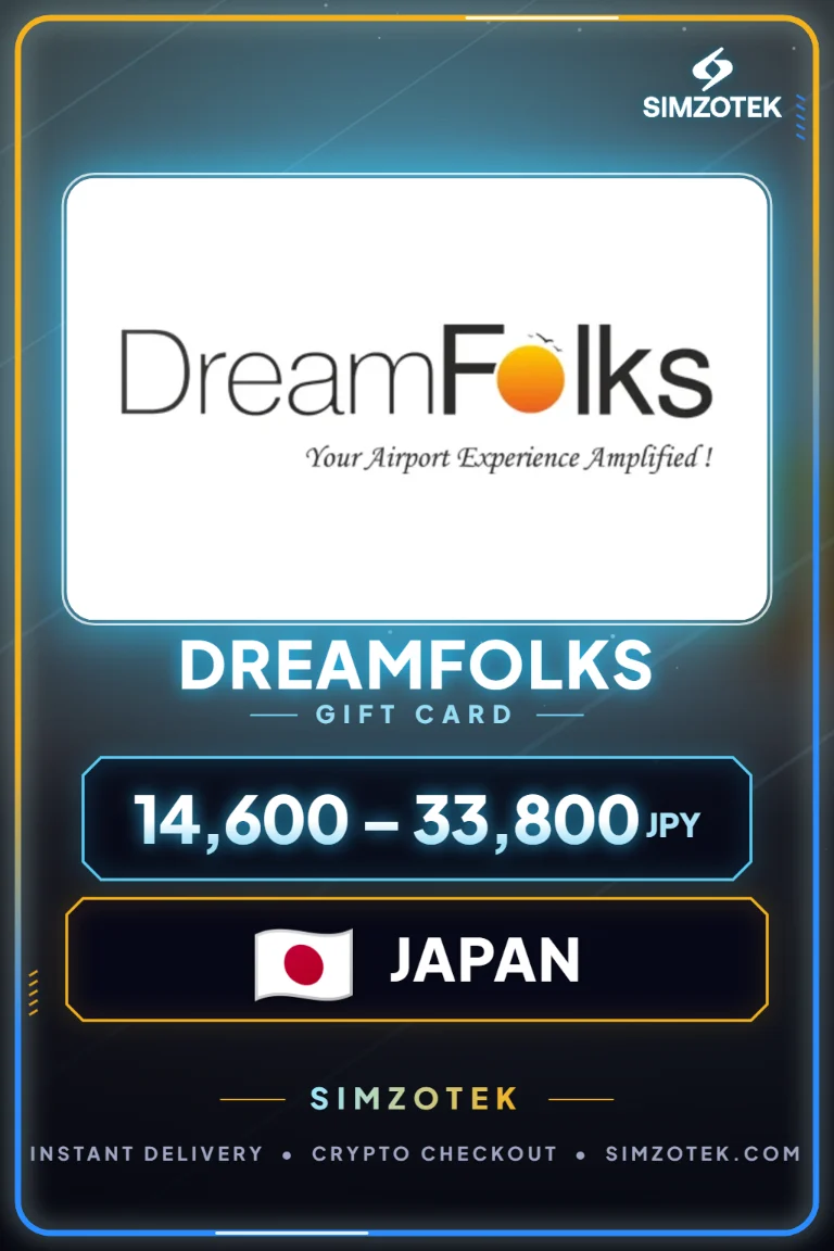 Подарок картичка DreamFolks (Јапонија)