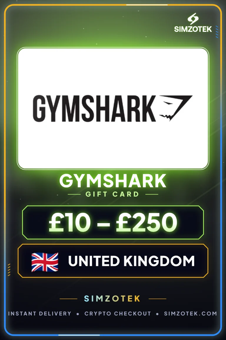 Gymshark 기프트카드 (영국)