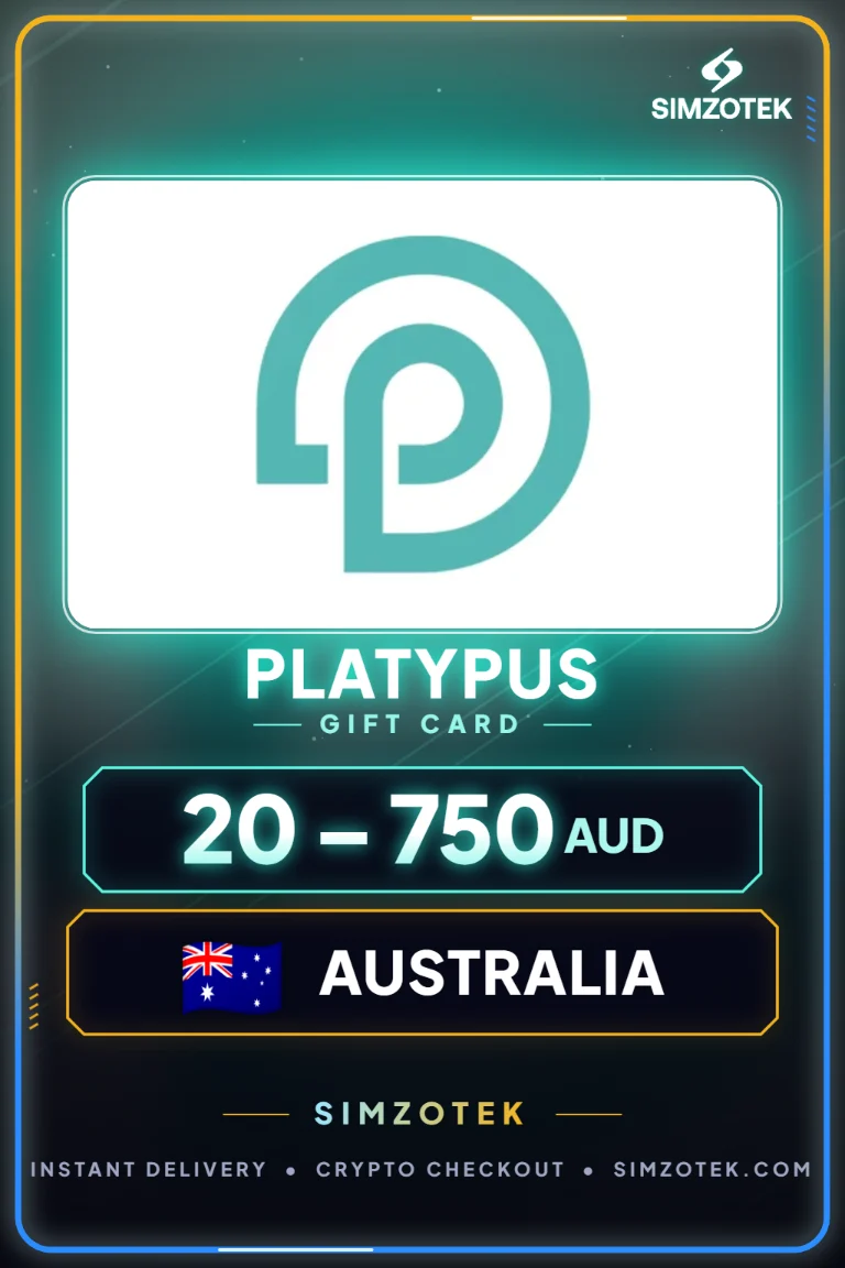 บัตรของขวัญ Platypus (ออสเตรเลีย)