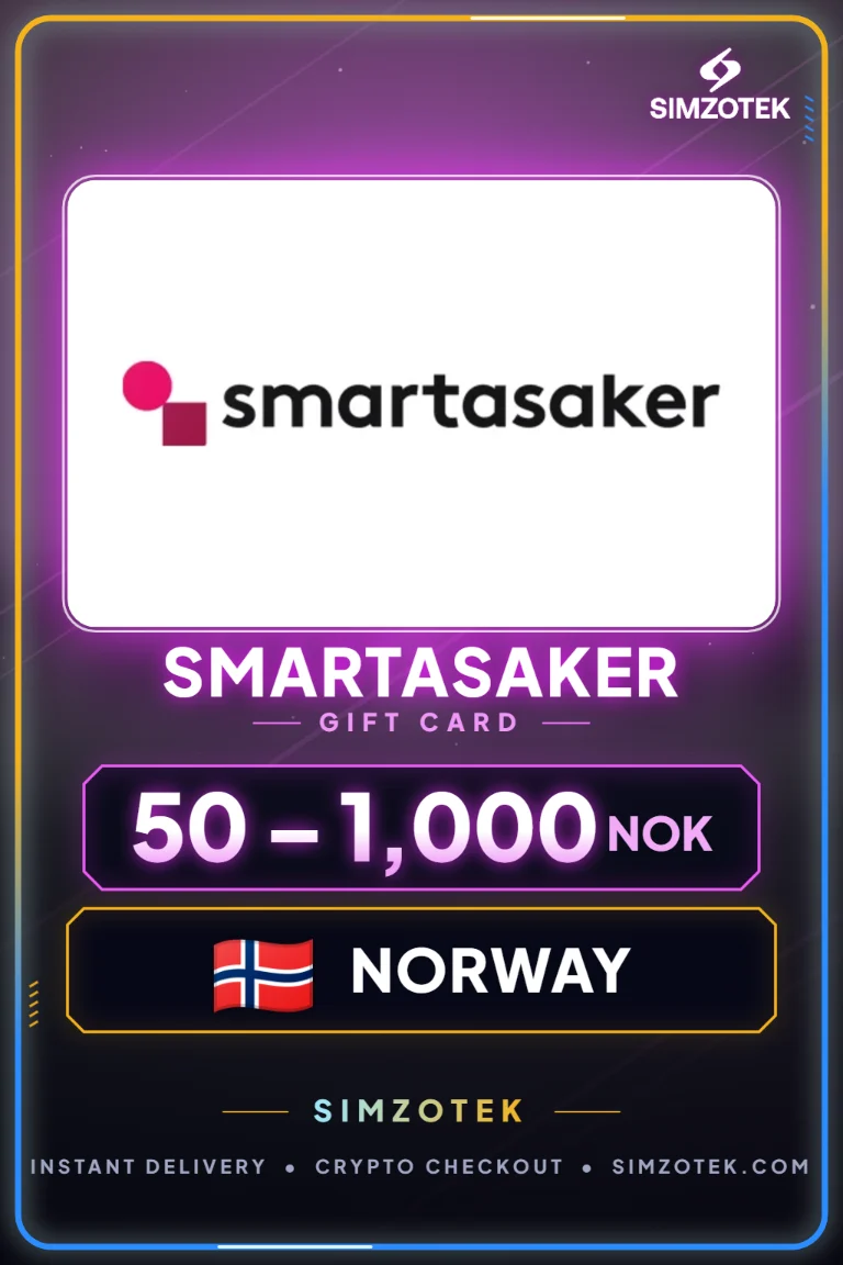 Thẻ quà tặng SmartaSaker (Na Uy)