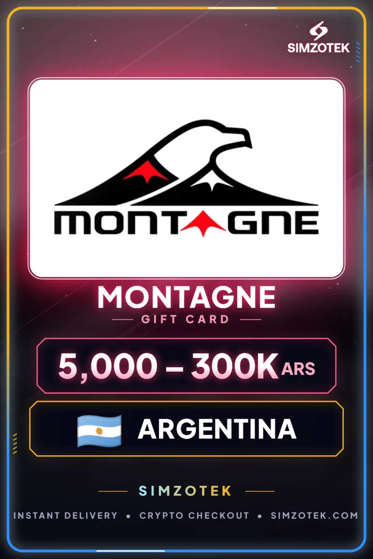 Karta podarunkowa Montagne (Argentyna)