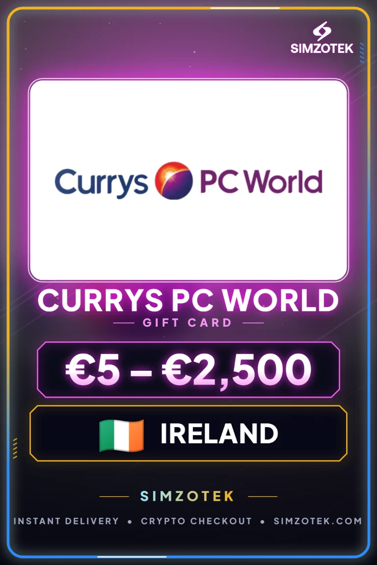 Currys PC World Gift Card (Ireland)