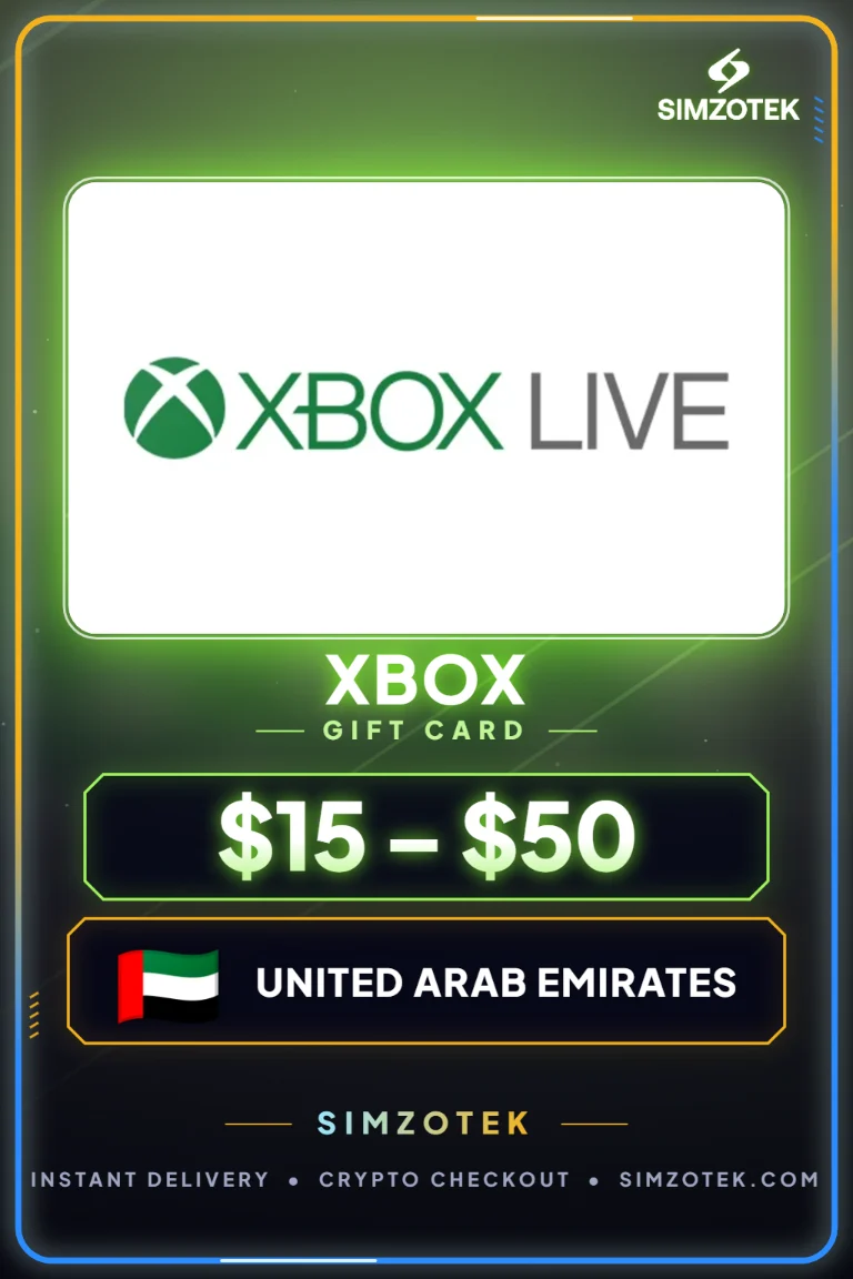 Xbox Gift Card (United Arab Emirates)