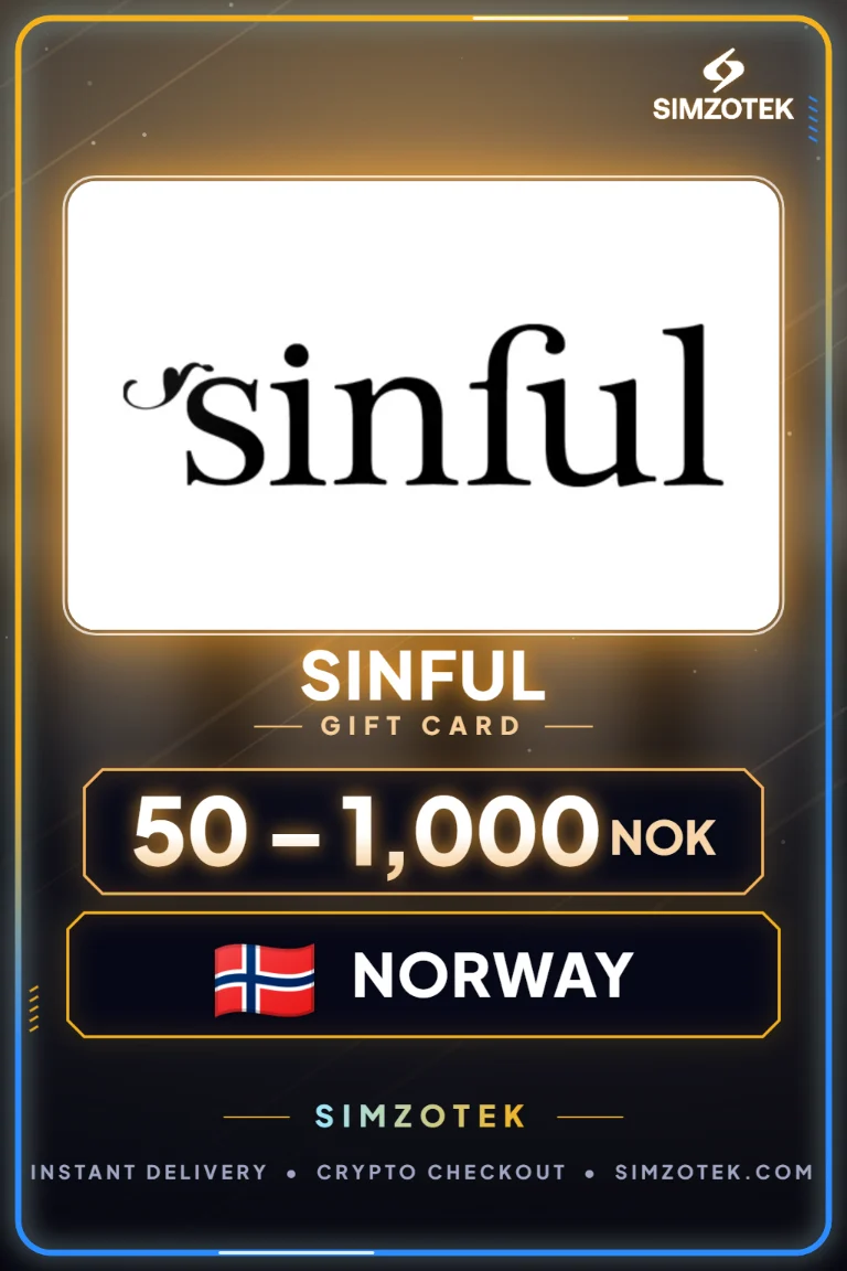 Sinful Geschenkkarte (Norwegen)