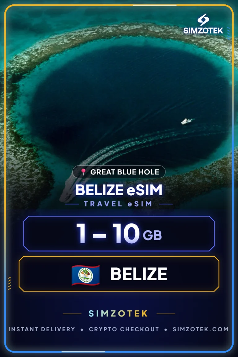Belizas eSIM – Duomenų planai