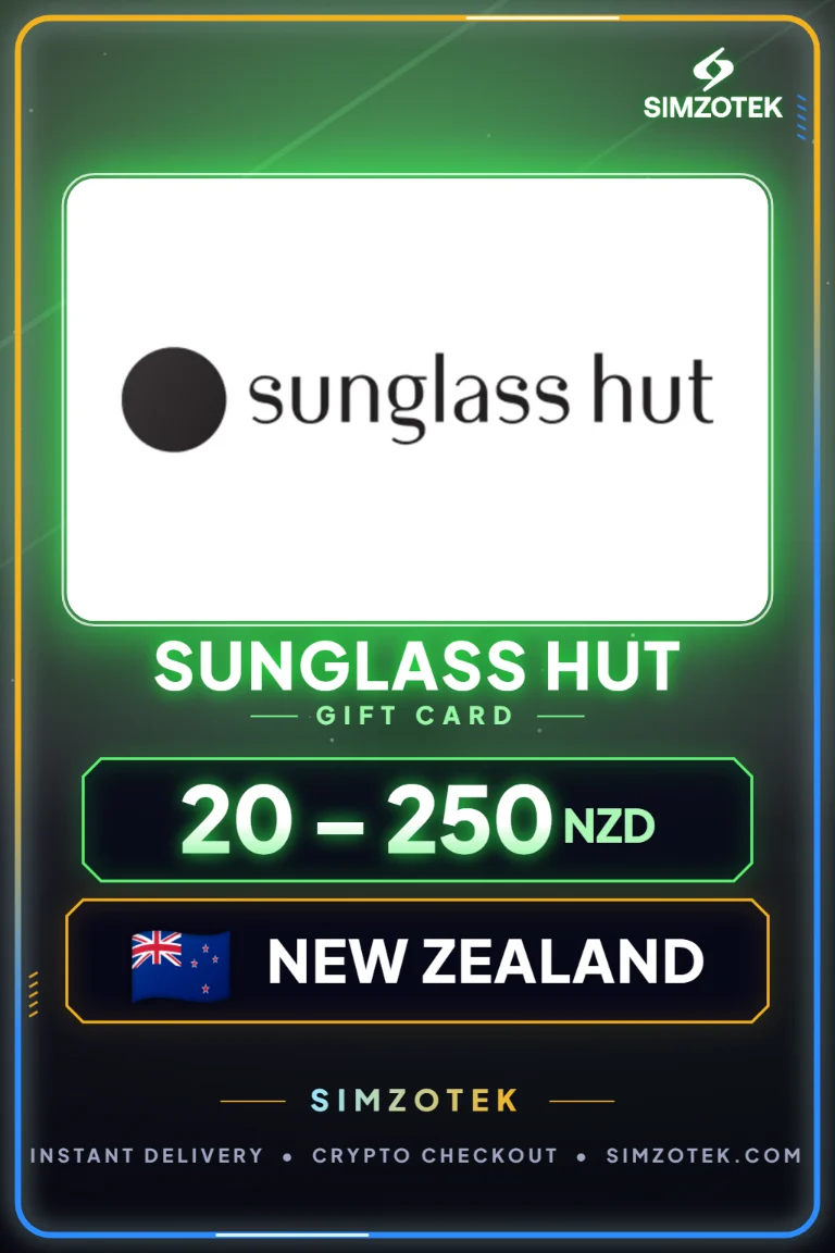 Sunglass Hut Gift Card (New Zealand)