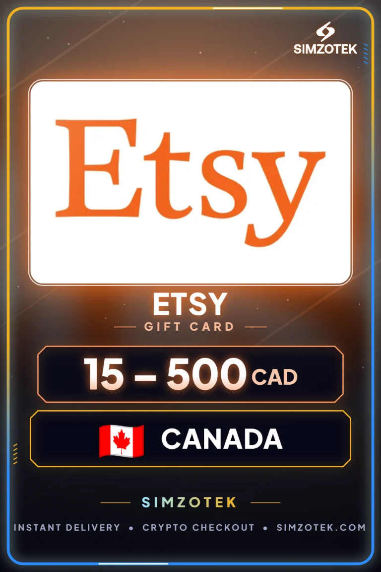 บัตรของขวัญ Etsy (แคนาดา)