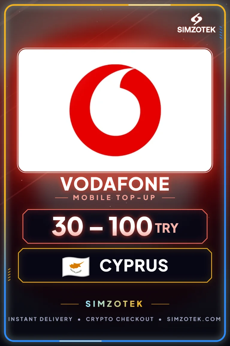 Vodafone Prepaid Credit (Cyprus)