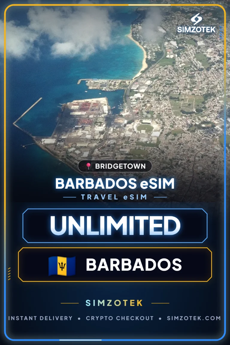 Barbados eSIM – Unlimited Data