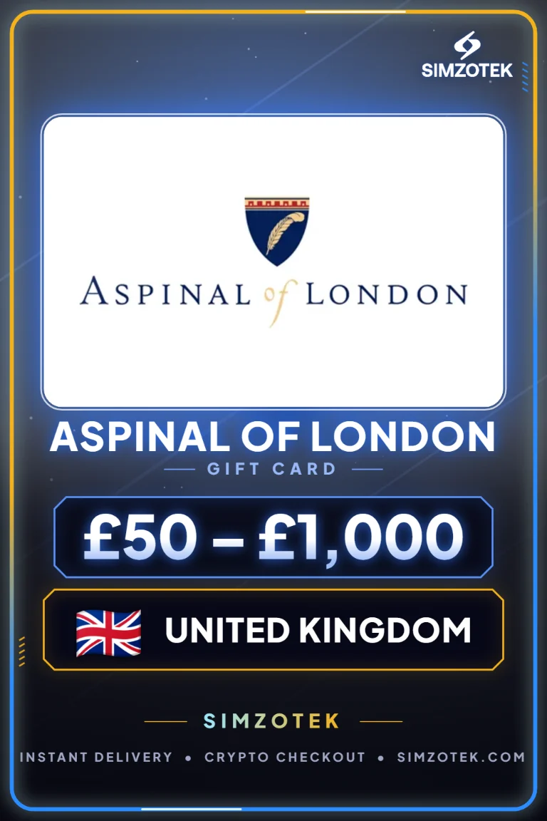 Aspinal of London 기프트카드 (영국)
