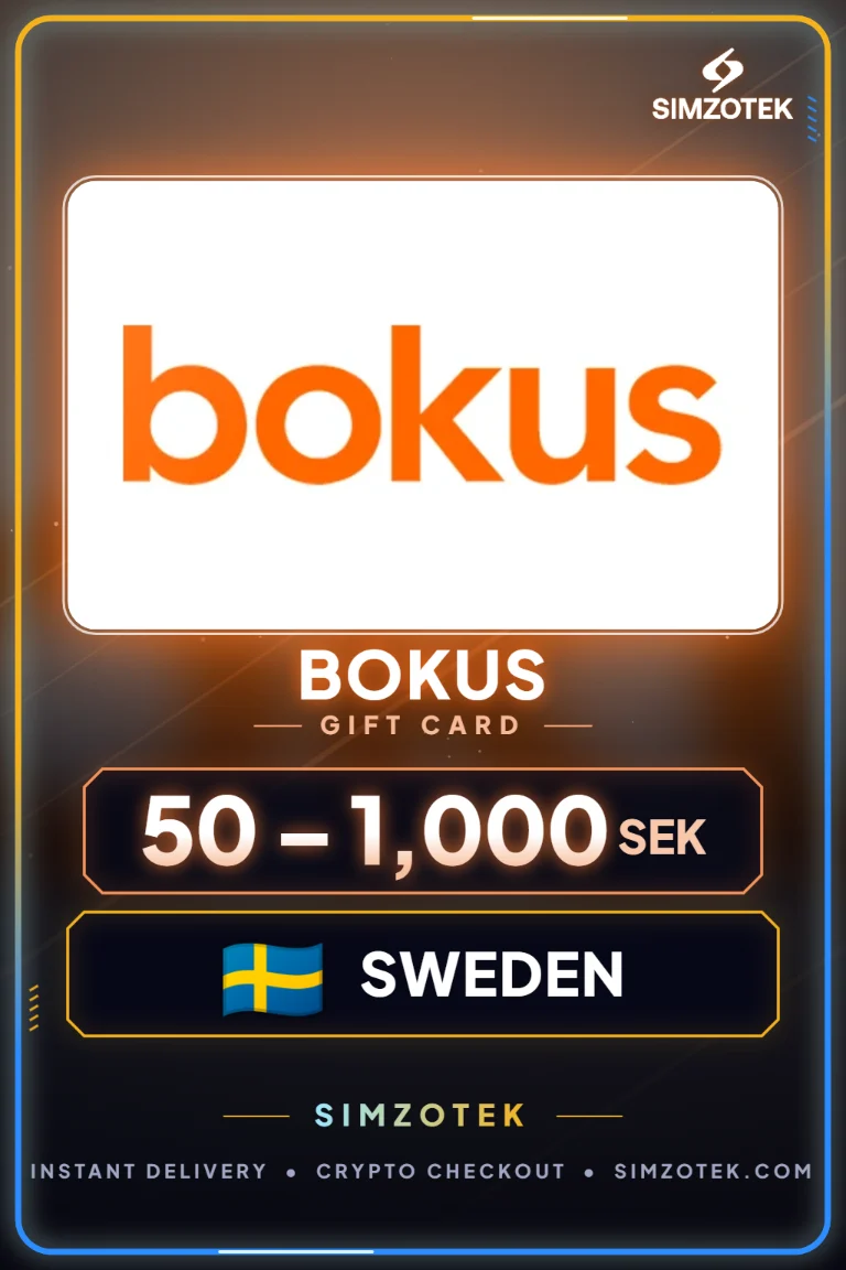 Dárková karta Bokus (Švédsko)