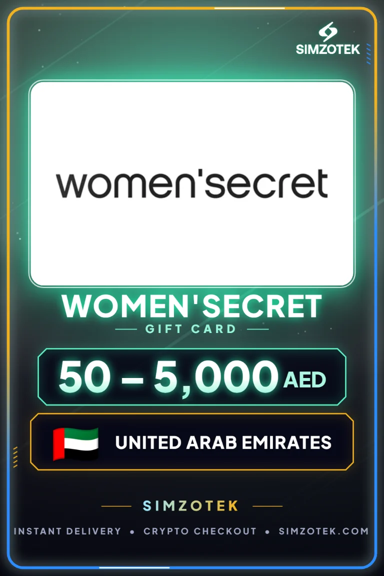 Women'secret Geschenkkarte (Vereinigte Arabische Emirate)