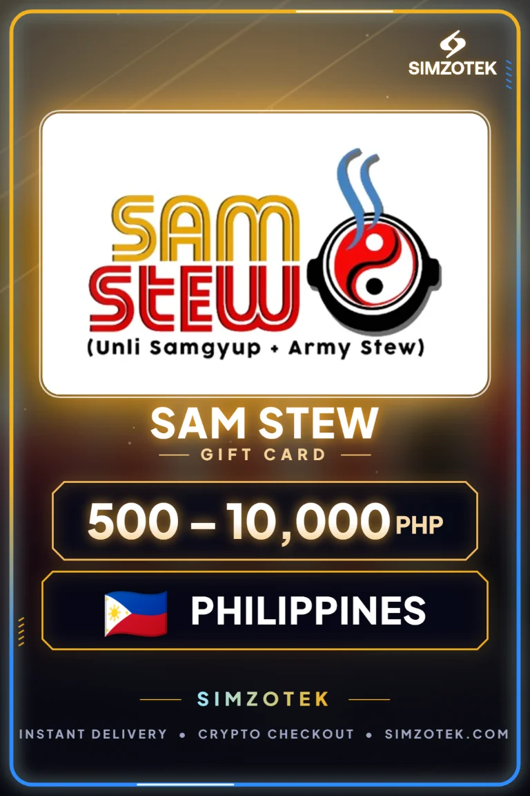Sam Stew Geschenkkarte (Philippinen)