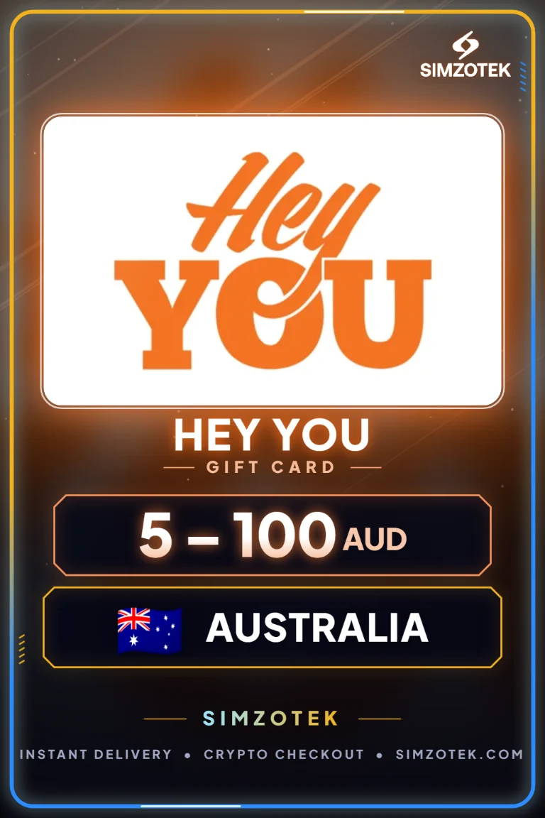 Hey You Gift Card (Australia)