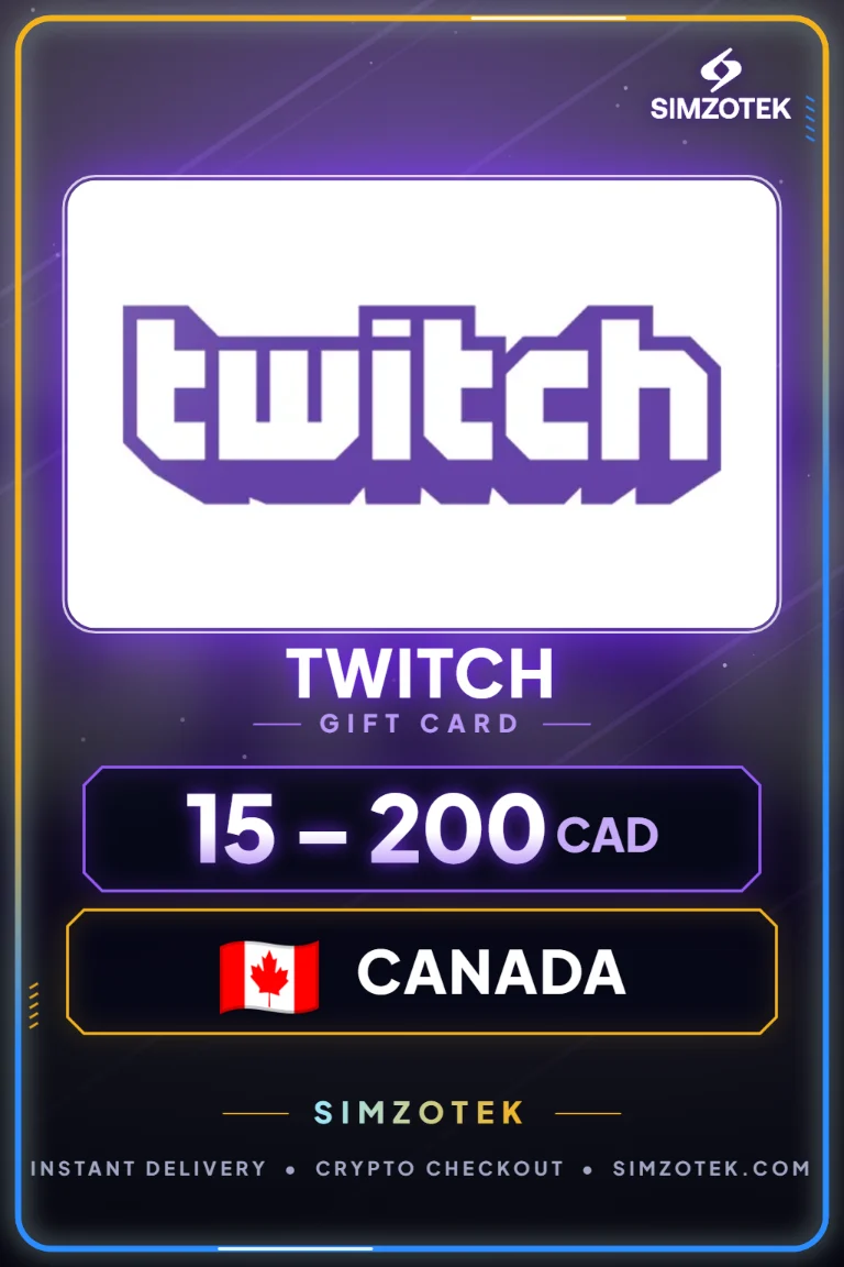 Поклон картица Twitch (Канада)