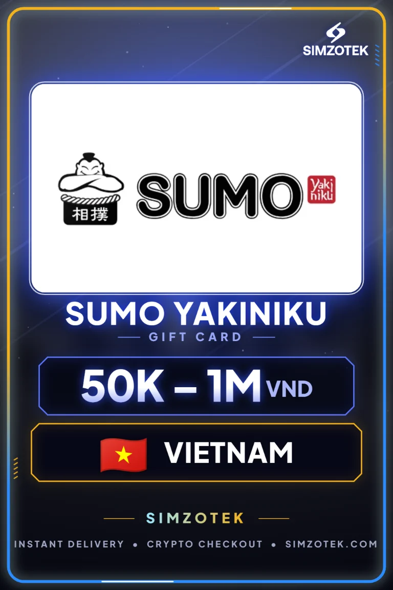 Carta regalo Sumo Yakiniku (Vietnam)