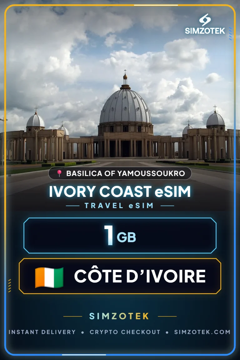 Ivory Coast eSIM – Data Plans