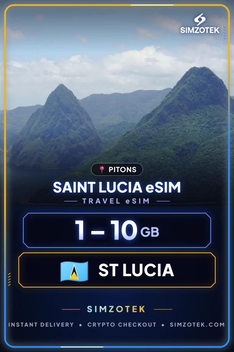 eSIM Saint Lucia – Piani dati