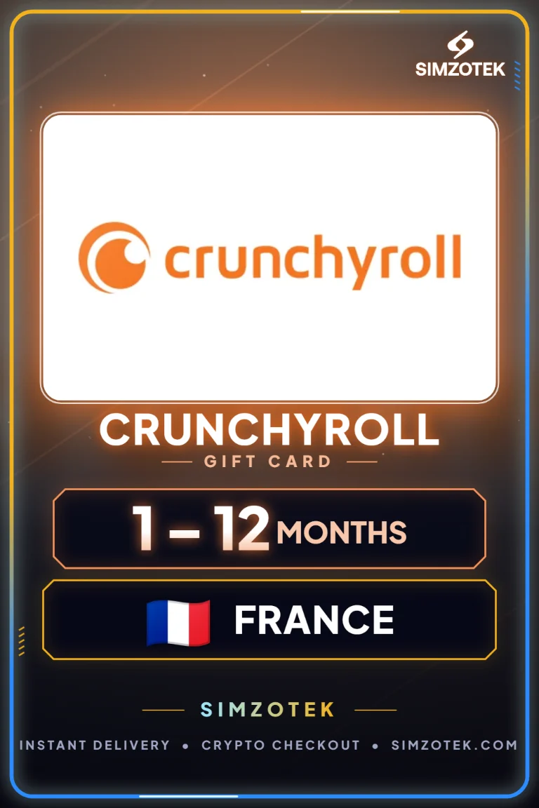 Поклон картица Crunchyroll (Француска)