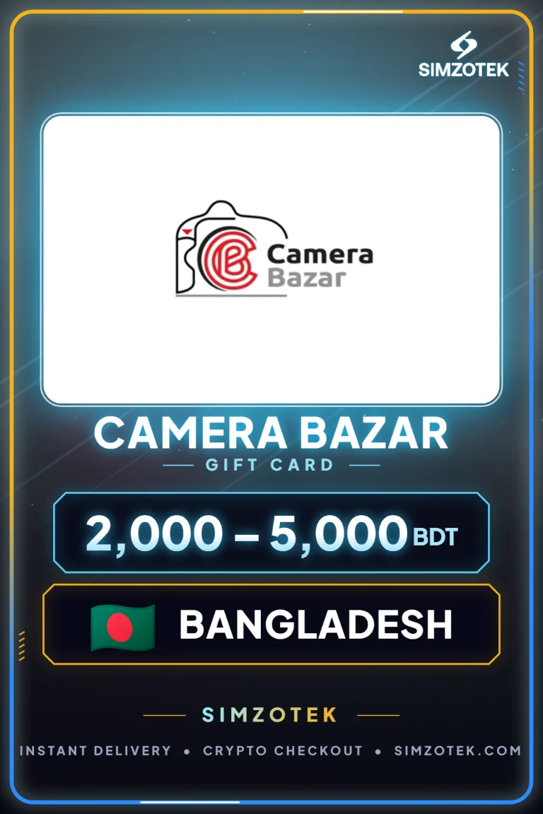 Подарок картичка Camera Bazar (Бангладеш)