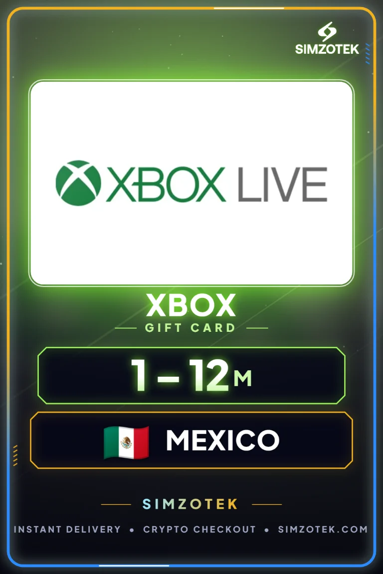 Karta podarunkowa Xbox (Meksyk)