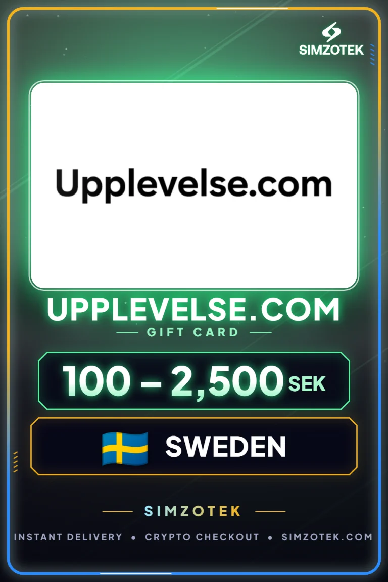 Upplevelse.com Hediye Kartı (İsveç)