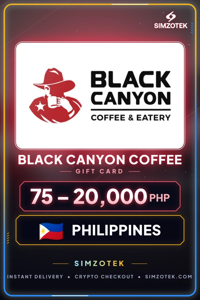 Поклон картица Black Canyon Coffee (Филипини)