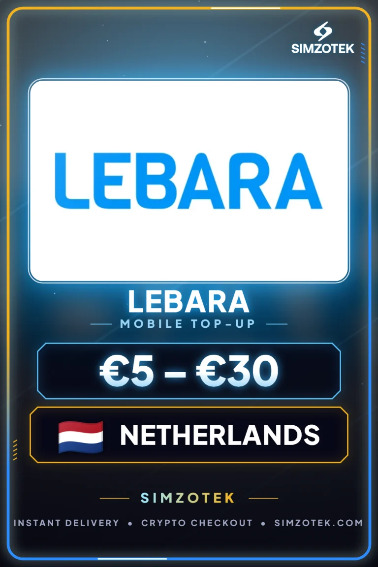 Lebara Prepaid-Guthaben (Niederlande)