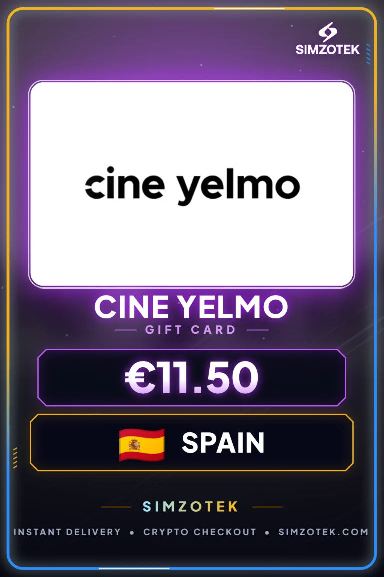 Cine Yelmo Gift Card (Spain)