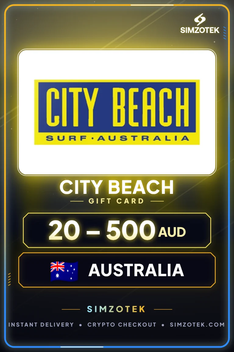 Carta regalo City Beach (Australia)