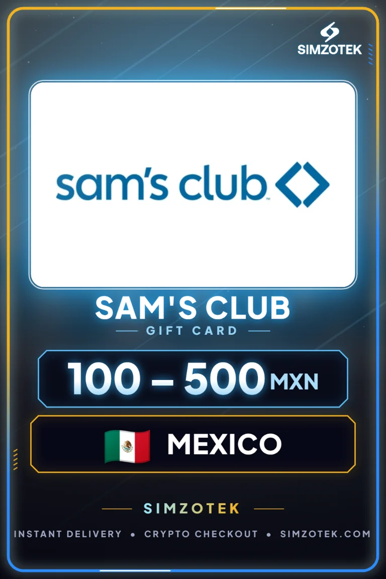 Sam's Club Geschenkkarte (Mexiko)