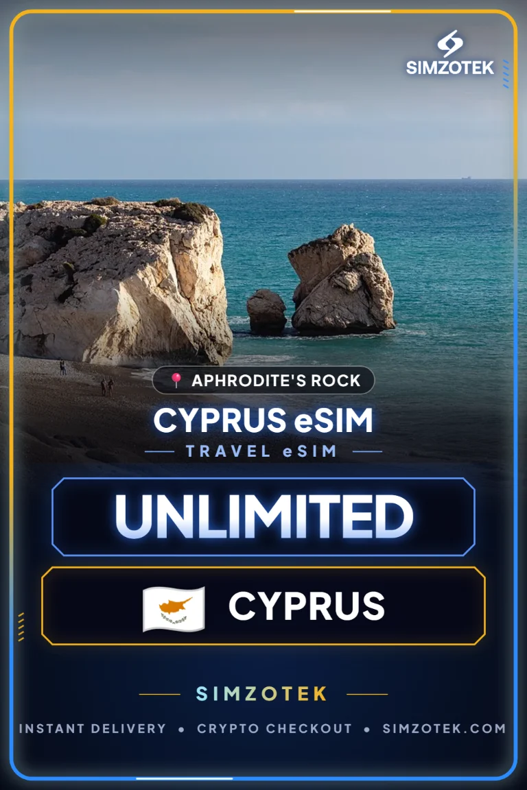 eSIM Cipro – Dati illimitati