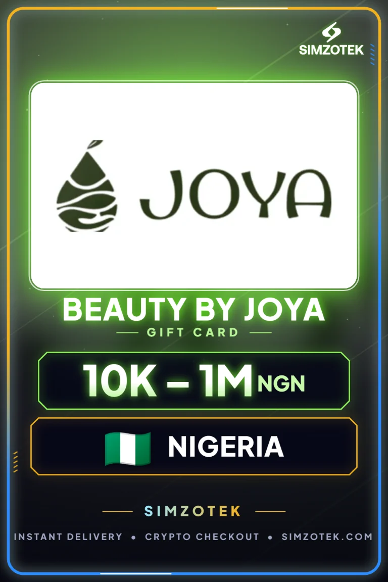 Beauty by Joya Gift Card (Nigeria)